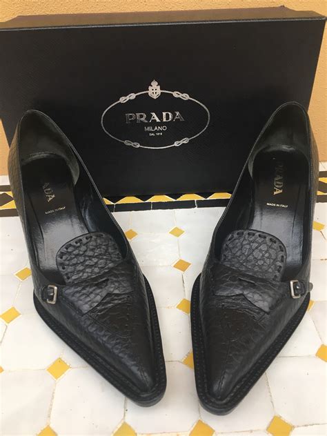 vintage prada pumps.